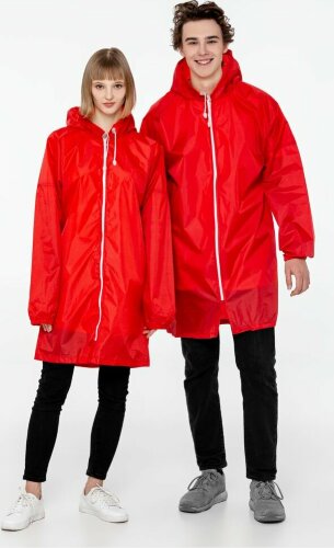 Дождевик Molti Rainman Zip, красный, размер XS