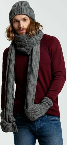 Варежки teplo Nordkyn, серые, L/XL