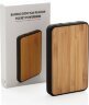 Бамбуковый карманный внешний аккумулятор Fashion, 5000 mAh