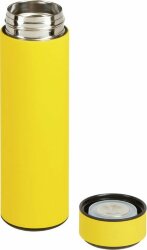 Вакуумный термос Waterline Module X с индикатором температуры, 500 мл, тубус, желтый 109C