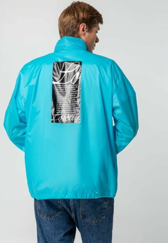 Ветровка из нейлона Sol's Surf 210, бирюзовая, размер S