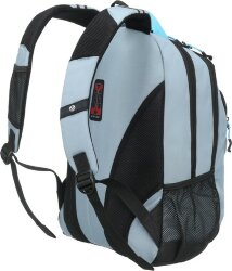 Рюкзак TORBER ROCKIT серый/голубой, полиэстер/добби, 32x15x46 см, 22 л