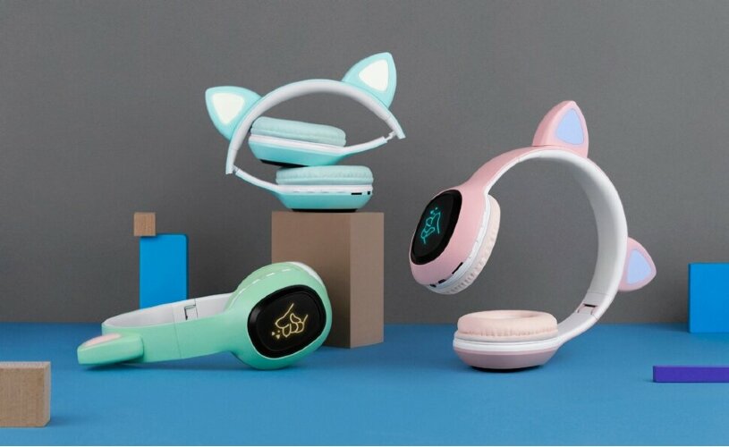 Беспроводные наушники Rombica MySound BH-19, розовый