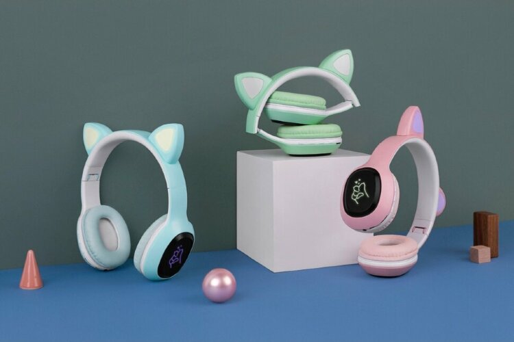 Беспроводные наушники Rombica MySound BH-19, розовый