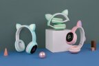 Беспроводные наушники Rombica MySound BH-19, розовый