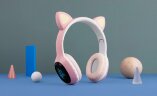 Беспроводные наушники Rombica MySound BH-19, розовый