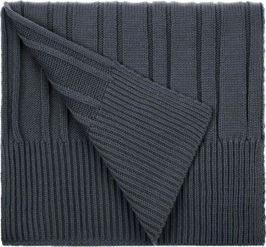 Шарф Knit Beat, серый (графит)