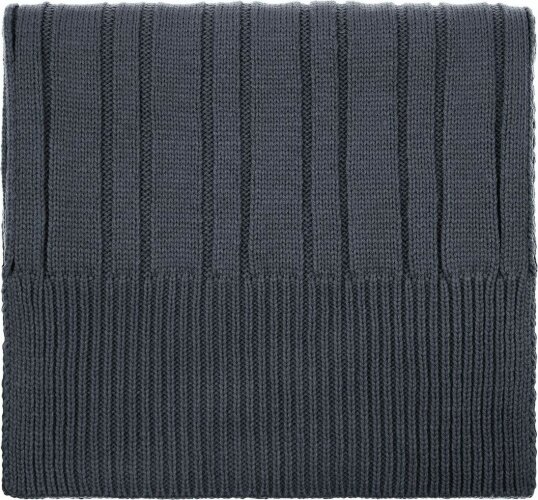 Шарф Knit Beat, серый (графит)