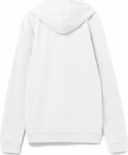Толстовка с капюшоном унисекс Hoodie, белая, XL