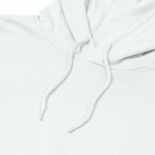 Толстовка с капюшоном унисекс Hoodie, белая, XL