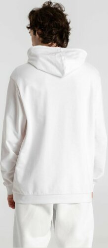 Толстовка с капюшоном унисекс Hoodie, белая, XL