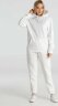 Толстовка с капюшоном унисекс Hoodie, белая, XL