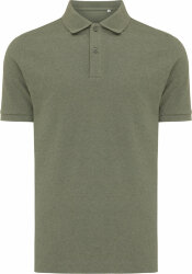 Рубашка поло Iqoniq Yosemite из переработанного хлопка-пике, унисекс, 220 г/м2, вересково-зеленый, размер 5XL