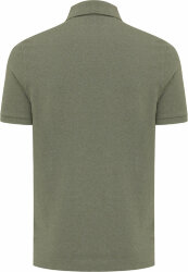 Рубашка поло Iqoniq Yosemite из переработанного хлопка-пике, унисекс, 220 г/м2, вересково-зеленый, размер 5XL