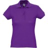 Поло женское PASSION, фиолетовый, L, 100% хлопок, 170 г/м2, фиолетовый, L