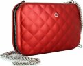 Алюминиевый стеганный клатч Ogon Quilted Lady Bag, красный