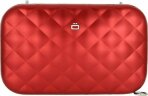 Алюминиевый стеганный клатч Ogon Quilted Lady Bag, красный