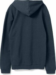 Толстовка с капюшоном унисекс Hoodie, синий меланж, 3XL