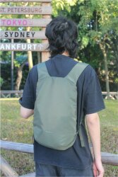 Рюкзак Korin FlexPack Air 46х33х8 см для ноутбуков до 15.6&quot;, оливковый