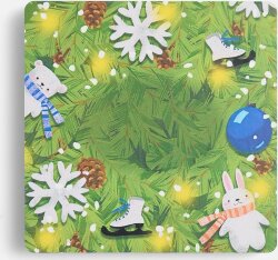 Игра крестики-нолики «Criss Cross. Снегошарики»