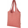  Модная эко-сумка Pheebs объемом 7 л из переработанного хлопка плотностью 150 г/м2, красный яркий