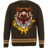 Джемпер teplo Totem Tiger, коричневый, размер XS