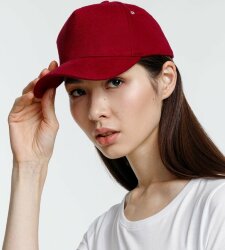 Бейсболка Molti Standard, бордовая