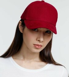 Бейсболка Molti Standard, бордовая