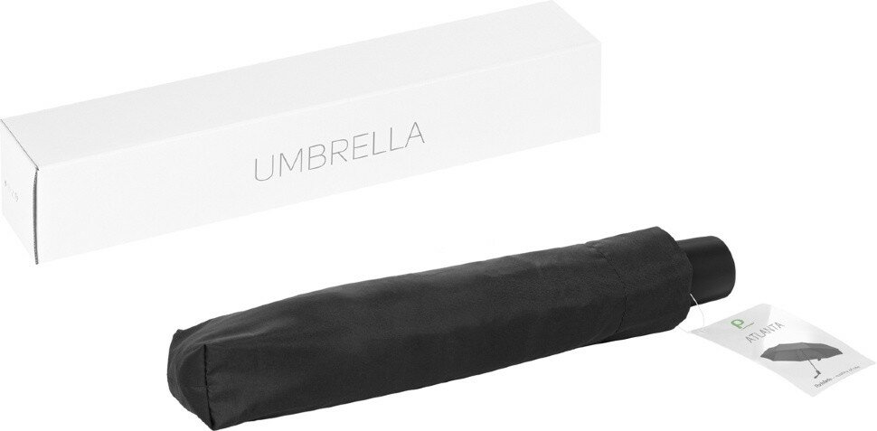 Зонт складной Atlanta, черный