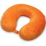 Подушка Basic из микрофибры с эффектом памяти U-shape, оранжевый NEW