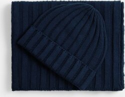 Шарф Metelitsa, темно-синий (сапфир)