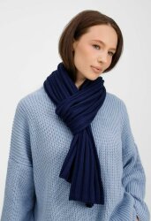 Шарф Metelitsa, темно-синий (сапфир)