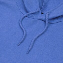 Толстовка с капюшоном унисекс Hoodie, ярко-синий меланж, M