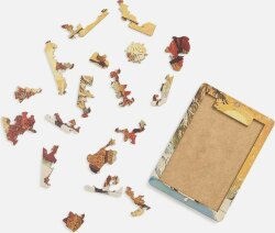 Пазл фигурный «Дед Мороз»