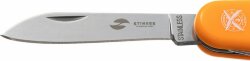 Нож перочинный Stinger, 90 мм, 10 функций, материал рукояти: АБС-пластик (оранжевый)
