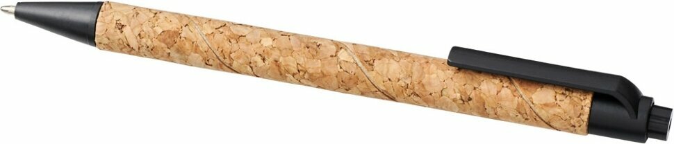 Шариковая ручка Midar из пробки и пшеничной соломы, черный