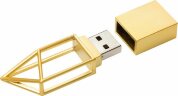USB-флешка на 16 ГБ,micro USB золото
