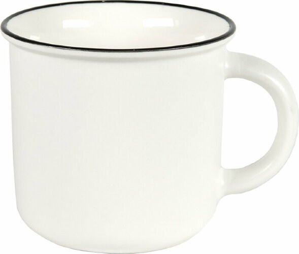 Кружка MATTI, белый, черный
