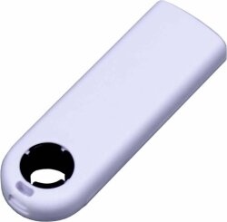 USB-флешка промо на 4 Гб прямоугольной формы, выдвижной механизм, черный