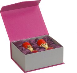 Набор чарок WIN-CHANCE Успех, красный/золотой