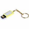 USB-флешка на 32 Гб в виде Кулона с кристаллами, мини чип, золотой