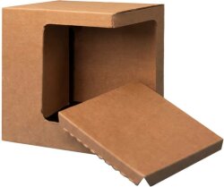 Коробка для кружек 25903 с подиумом размер 11,8х9,0х10,8 см, микрогофрокартон