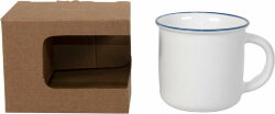 Коробка для кружек 23504, 26701, размер 12,3х10,0х9,2 см, микрогофрокартон, коричневый