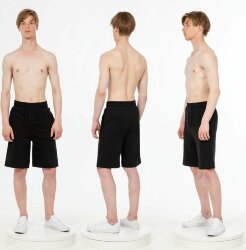 Шорты andor J3, черные, размер XL/2XL