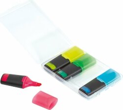 Набор жидких текстовых выделителей UMA LIQEO HIGHLIGHTER MINI 4er SET