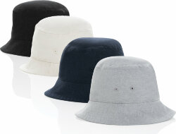 Панама XD Collection Impact из переработанного неокрашенного канваса Aware™, 285 г/м2, серый