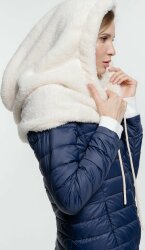 Балаклава-капюшон Molti Flocky, молочно-белая