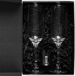 Набор для шампанского Isabella, черный