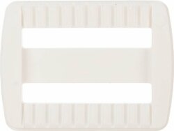 Пряжка-регулятор ремня Fermo, белая