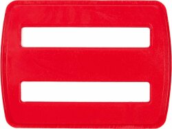 Пряжка-регулятор ремня Fermo, красная